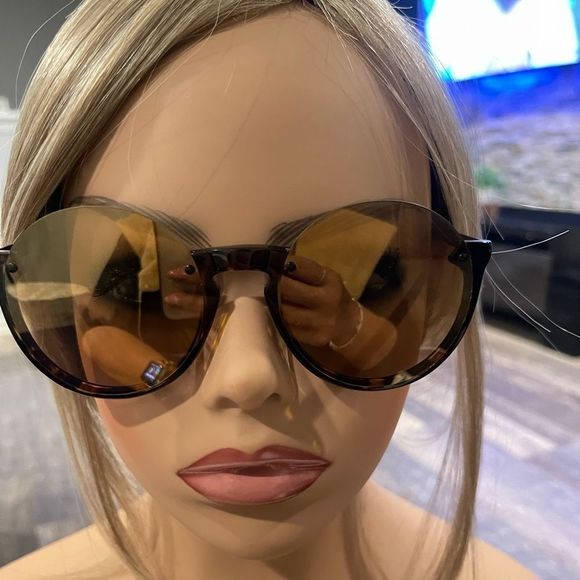 Mcq by Alexander McQueen Round Sunglasses